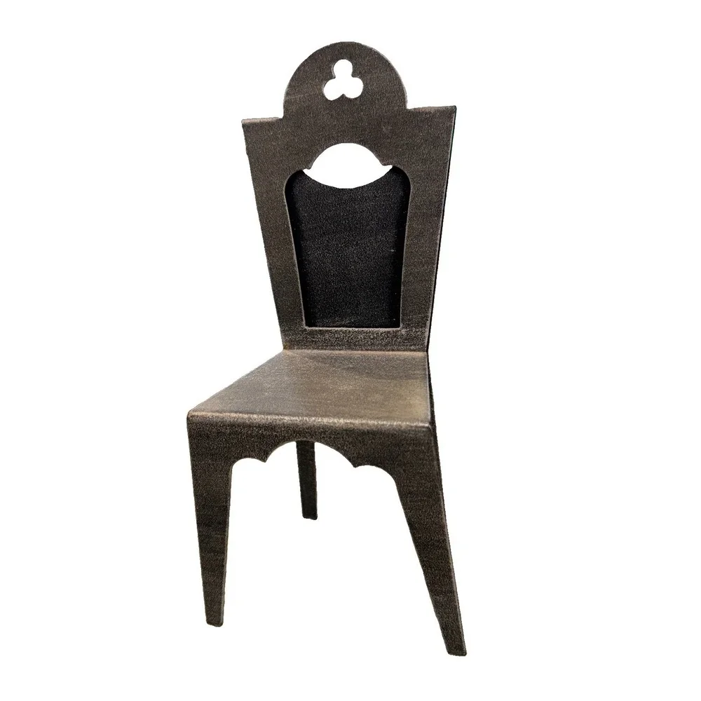 Vintage Metal Chair Shaped 2x3
